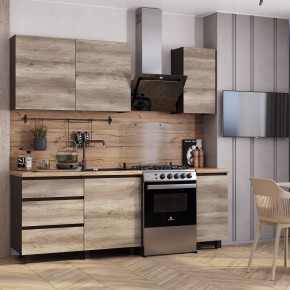 Кухня Энигма 1.6 м (венге/дуб каньон) в Березниках - berezniki.ok-mebel.com | фото