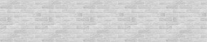 Кухонный фартук 610х3000х1,5 (композит) КМ Кирпич серый в Березниках - berezniki.ok-mebel.com | фото