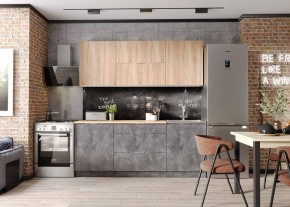 Кухонный гарнитур Асти-дуб сонома 1,8 в Березниках - berezniki.ok-mebel.com | фото