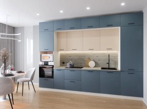 Кухонный гарнитур Фьюжн 3400 (Стол. 38мм) в Березниках - berezniki.ok-mebel.com | фото