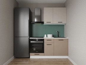 Кухонный гарнитур Каппучино 1600 (Стол. 38мм) в Березниках - berezniki.ok-mebel.com | фото
