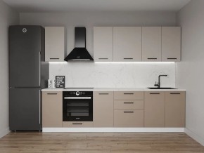 Кухонный гарнитур Каппучино 2800 (Стол. 26мм) в Березниках - berezniki.ok-mebel.com | фото