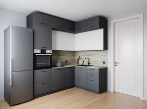 Кухонный гарнитур Меренга 2200*1700 (Стол. 26мм) в Березниках - berezniki.ok-mebel.com | фото