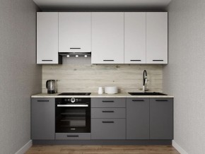 Кухонный гарнитур Меренга 2400 h950 (Стол. 38мм) в Березниках - berezniki.ok-mebel.com | фото