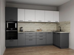 Кухонный гарнитур Меренга 3200*1400 (Стол. 38 мм) в Березниках - berezniki.ok-mebel.com | фото