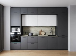 Кухонный гарнитур Меренга 3400 (Стол. 26мм) в Березниках - berezniki.ok-mebel.com | фото