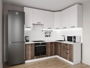 Кухонный гарнитур Старое Дерево 2200*1600 h950 (Стол. 26мм) в Березниках - berezniki.ok-mebel.com | фото