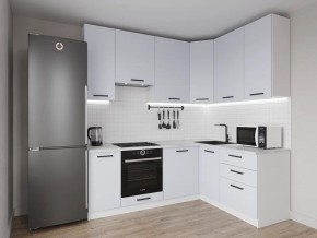 Кухонный гарнитур угловой Смоки 2200*1600 h950 (Стол. 38мм) в Березниках - berezniki.ok-mebel.com | фото
