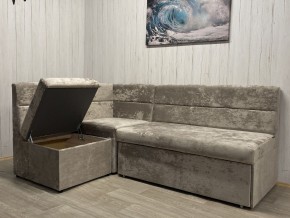 Кухонный уголок Уют-ЛЮКС со спальным местом (ППУ) велюр Comfort 03 в Березниках - berezniki.ok-mebel.com | фото 5