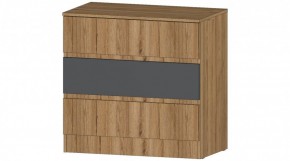 ЛЕНОРА Комод 3 ящика (графит) в Березниках - berezniki.ok-mebel.com | фото