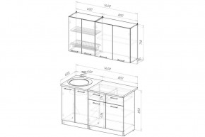 ЛОТОС Кухонный гарнитур Макси 2 (1800 мм) в Березниках - berezniki.ok-mebel.com | фото 2