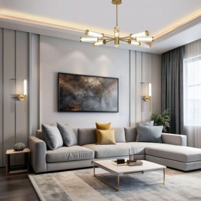 Люстра на штанге Eurosvet Stark 50386 LED латунь в Березниках - berezniki.ok-mebel.com | фото 3