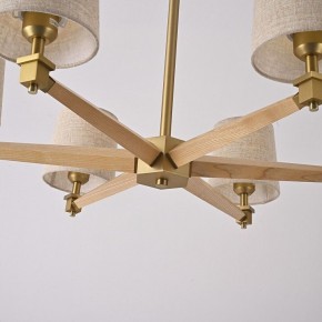 Люстра на штанге Imperiumloft Jorgenson Beige/Light wood STAVRA01 в Березниках - berezniki.ok-mebel.com | фото 6