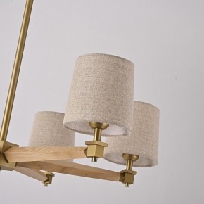 Люстра на штанге Imperiumloft Jorgenson Beige/Light wood STAVRA01 в Березниках - berezniki.ok-mebel.com | фото 7