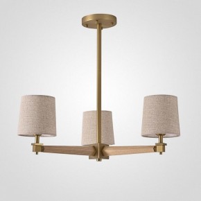 Люстра на штанге Imperiumloft Jorgenson Beige/Light wood STAVRA01 в Березниках - berezniki.ok-mebel.com | фото