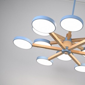 Люстра на штанге Imperiumloft TURNA Blue TURNA-DBL01 в Березниках - berezniki.ok-mebel.com | фото 6