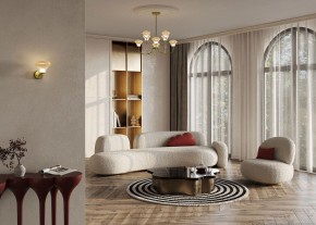 Люстра на штанге Maytoni Dynasty MOD402PL-L20BS3K в Березниках - berezniki.ok-mebel.com | фото 5