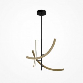 Люстра на штанге Maytoni Wabi MOD428PL-L27BK в Березниках - berezniki.ok-mebel.com | фото 3
