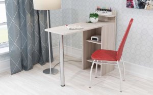 Стол маникюрный 4 трансформер с полками в Березниках - berezniki.ok-mebel.com | фото