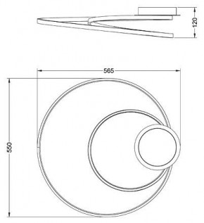 Накладной светильник Arte Lamp Millo A3893PL-30BK в Березниках - berezniki.ok-mebel.com | фото 2