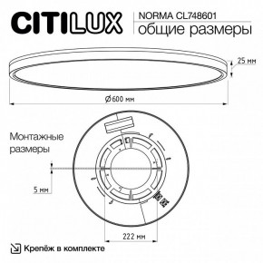 Накладной светильник Citilux Norma CL748601 в Березниках - berezniki.ok-mebel.com | фото 11