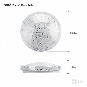 Накладной светильник Эра Классик SPB-6-24-4K (C) в Березниках - berezniki.ok-mebel.com | фото 6
