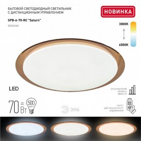 Накладной светильник Эра Классик SPB-6-70-RC Saturn (B) в Березниках - berezniki.ok-mebel.com | фото 2