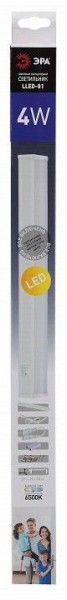 Накладной светильник Эра  LLED-01-04W-6500-W в Березниках - berezniki.ok-mebel.com | фото 4
