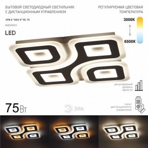 Накладной светильник Эра  SPB-6 GEO 4 RC 75 в Березниках - berezniki.ok-mebel.com | фото 2