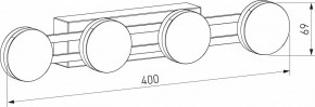 Накладной светильник Eurosvet Tapioca 90332/4 черный в Березниках - berezniki.ok-mebel.com | фото 4