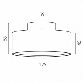 Накладной светильник Lightstar Acuto 215937 в Березниках - berezniki.ok-mebel.com | фото 3
