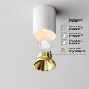 Накладной светильник Maytoni Alfa LED C064CL-8W2.7K-RD-WB в Березниках - berezniki.ok-mebel.com | фото 3