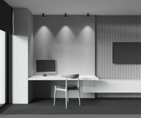 Накладной светильник Maytoni FOCUS LED C056CL-L12B2.7K-W-B в Березниках - berezniki.ok-mebel.com | фото 5