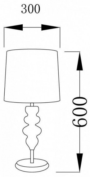 Настольная лампа декоративная Lucia Tucci Bristol 8 BRISTOL T897.1 в Березниках - berezniki.ok-mebel.com | фото 3