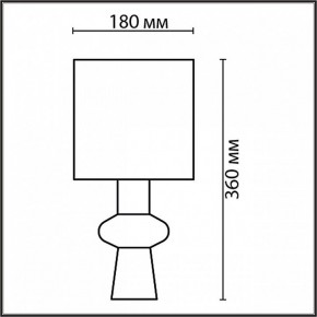 Настольная лампа декоративная Lumion Segi 8129/1Т в Березниках - berezniki.ok-mebel.com | фото 4