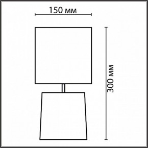 Настольная лампа декоративная Lumion Tanita 8158/1Т в Березниках - berezniki.ok-mebel.com | фото 4