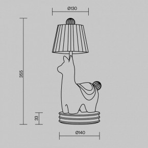 Настольная лампа декоративная Maytoni Senor Alpaca MOD377TL-L5W3K в Березниках - berezniki.ok-mebel.com | фото 10