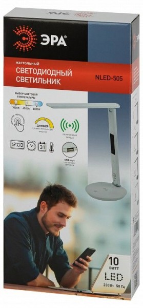 Настольная лампа офисная Эра  NLED-505-10W-W в Березниках - berezniki.ok-mebel.com | фото 5