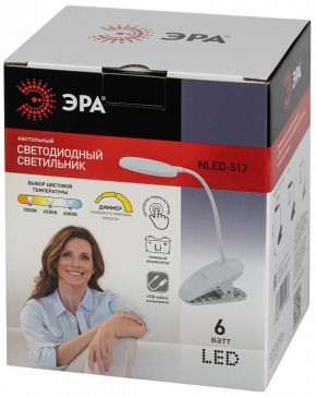 Настольная лампа офисная Эра  NLED-513-6W-W в Березниках - berezniki.ok-mebel.com | фото 7
