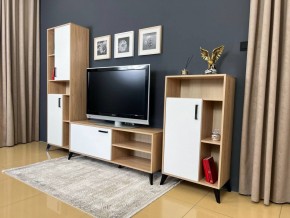 ОСКАР TRIO Гостиная (дуб золотой/белый) в Березниках - berezniki.ok-mebel.com | фото 3