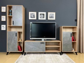 ОСКАР TRIO Гостиная (дуб золотой/каспий темный) в Березниках - berezniki.ok-mebel.com | фото 2