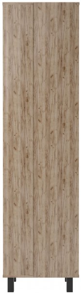 Пенал напольный Craft 50 без ящика С ЗЕРКАЛОМ Домино (DCr2217P) в Березниках - berezniki.ok-mebel.com | фото 3