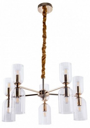 Подвесная люстра Arte Lamp Charm A1623LM-10GO в Березниках - berezniki.ok-mebel.com | фото