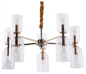 Подвесная люстра Arte Lamp Charm A1623LM-10GO в Березниках - berezniki.ok-mebel.com | фото 2