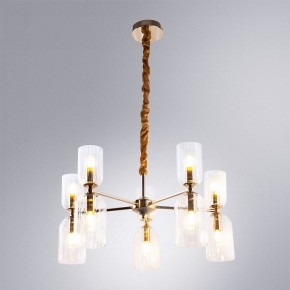 Подвесная люстра Arte Lamp Charm A1623LM-10GO в Березниках - berezniki.ok-mebel.com | фото 3