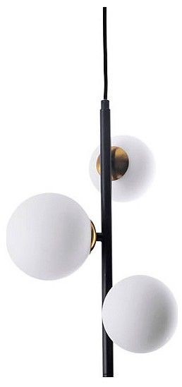Подвесная люстра Arte Lamp Gemini A2243SP-3BK в Березниках - berezniki.ok-mebel.com | фото