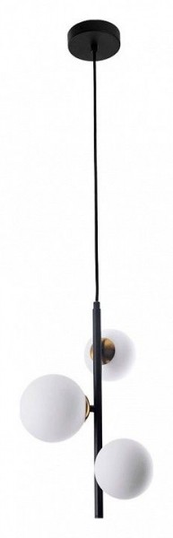 Подвесная люстра Arte Lamp Gemini A2243SP-3BK в Березниках - berezniki.ok-mebel.com | фото 2