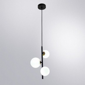Подвесная люстра Arte Lamp Gemini A2243SP-3BK в Березниках - berezniki.ok-mebel.com | фото 3