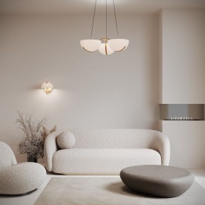 Подвесная люстра Eurosvet Emisfero 50083/3 LED золото в Березниках - berezniki.ok-mebel.com | фото 4