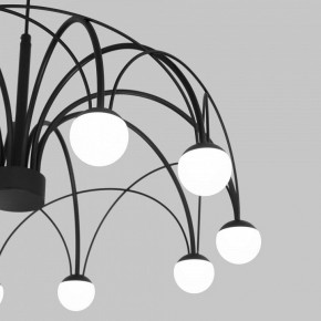 Подвесная люстра Eurosvet Ragno 90034/10 LED черный в Березниках - berezniki.ok-mebel.com | фото 6